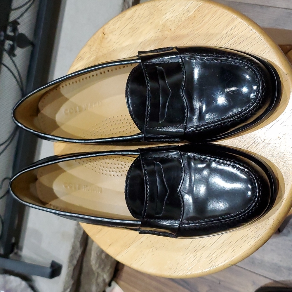 Cole Haan Black Loafers